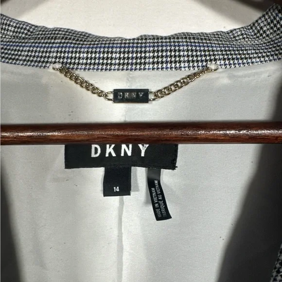 DKNY Houndstooth Blazer - Picture 7 of 10